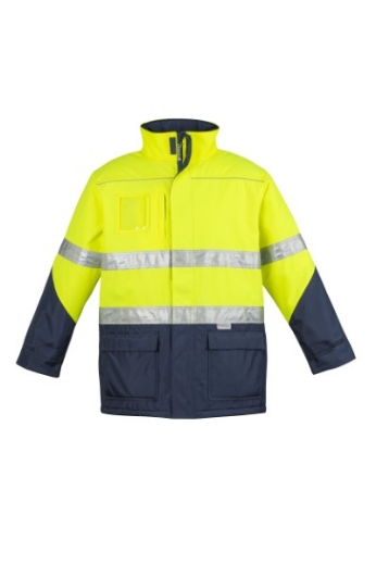 Picture of Syzmik Quilted Storm Jacket with 2 Hoop Reflective Tape