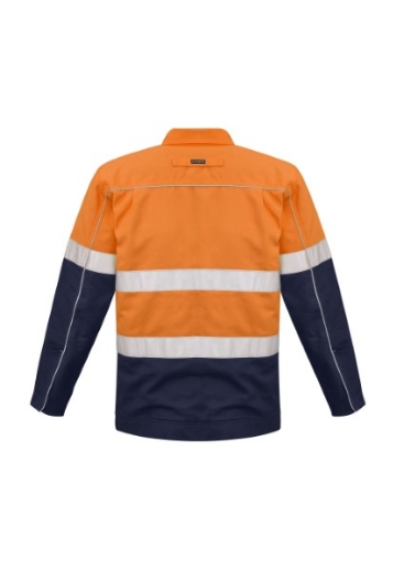 Picture of Syzmik Cotton Drill Jacket with 2 Hoop Reflective Tape