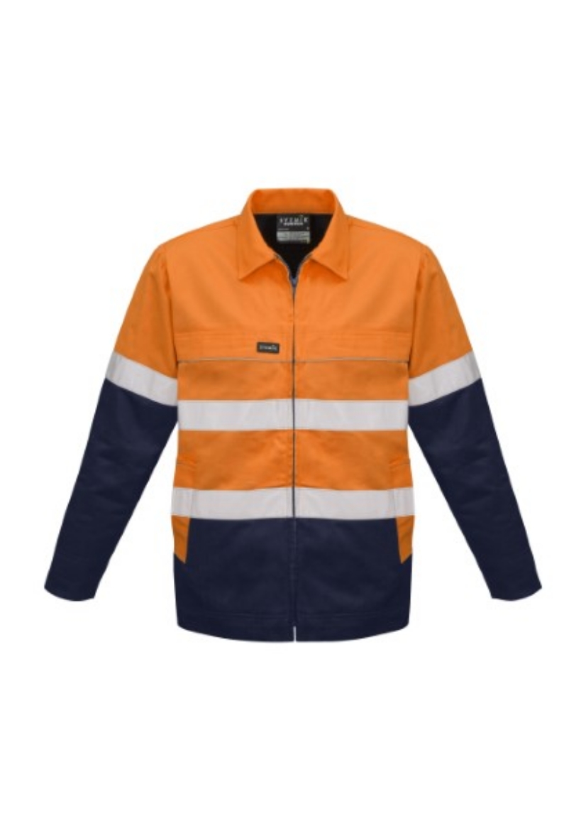 Picture of Syzmik Cotton Drill Jacket with 2 Hoop Reflective Tape