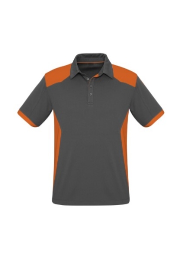 Picture of Biz Collection Mens Rival Polo Shirt 100% Polyester Micro Interlock