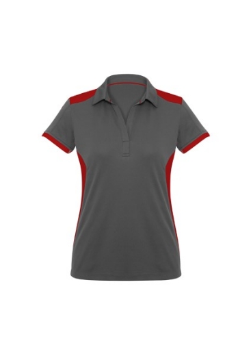 Picture of Biz Collection Ladies Rival Polo Shirt 100% Polyester Micro Interlock