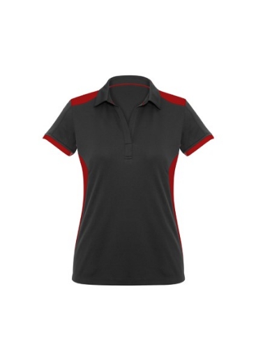 Picture of Biz Collection Ladies Rival Polo Shirt 100% Polyester Micro Interlock