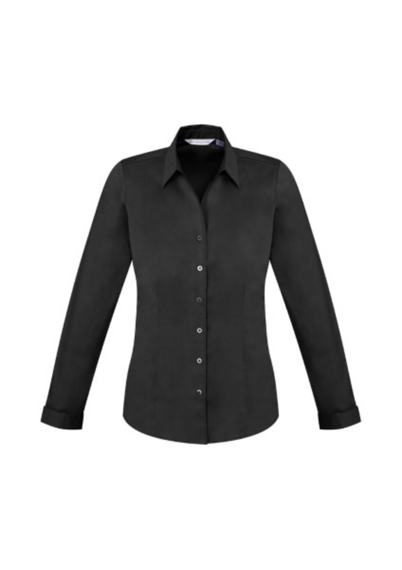 Picture of Biz Collection Ladies Monaco Shirt Long Sleeve Cotton Rich