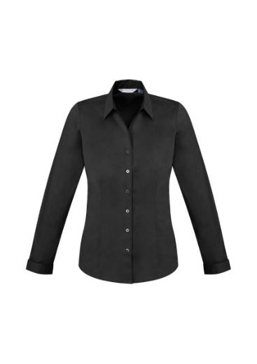 Picture of Biz Collection Ladies Monaco Shirt Long Sleeve Cotton Rich