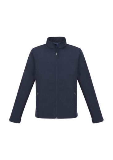 Picture of Biz Collection Mens Apex Lightweight Soft Shell Jacket 100% polyester outer bonded fleece inner