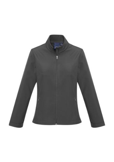 Picture of Biz Collection Ladies Apex Lightweight Soft Shell Jacket 100% polyester outer bonded fleece inner