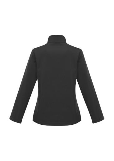 Picture of Biz Collection Ladies Apex Lightweight Soft Shell Jacket 100% polyester outer bonded fleece inner