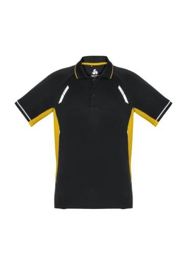 Picture of Biz Collection Mens Renegade Polo Shirt 100% Bizcool breathable polyester