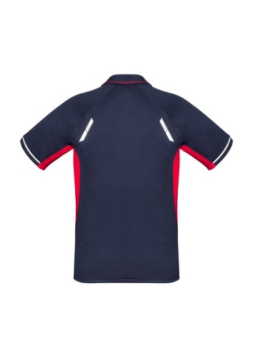 Picture of Biz Collection Mens Renegade Polo Shirt 100% Bizcool breathable polyester