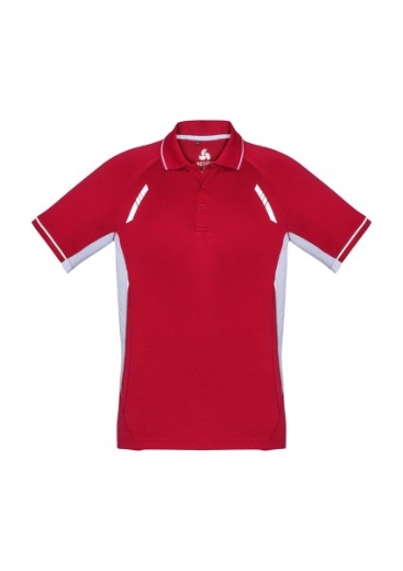 Picture of Biz Collection Mens Renegade Polo Shirt 100% Bizcool breathable polyester