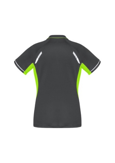 Picture of Biz Collection Ladies Renegade Polo Shirt 100% Bizcool breathable polyester