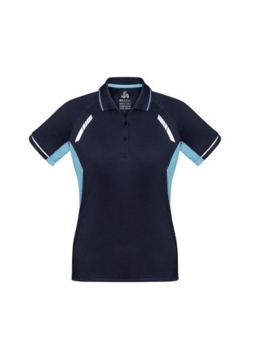 Picture of Biz Collection Ladies Renegade Polo Shirt 100% Bizcool breathable polyester