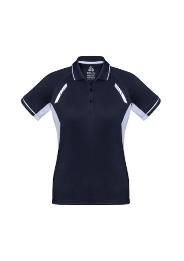 Picture of Biz Collection Ladies Renegade Polo Shirt 100% Bizcool breathable polyester