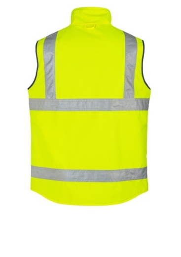 Picture of Syzmik Reversible Vest Fleece Lined with 2 Hoop Reflective Tape