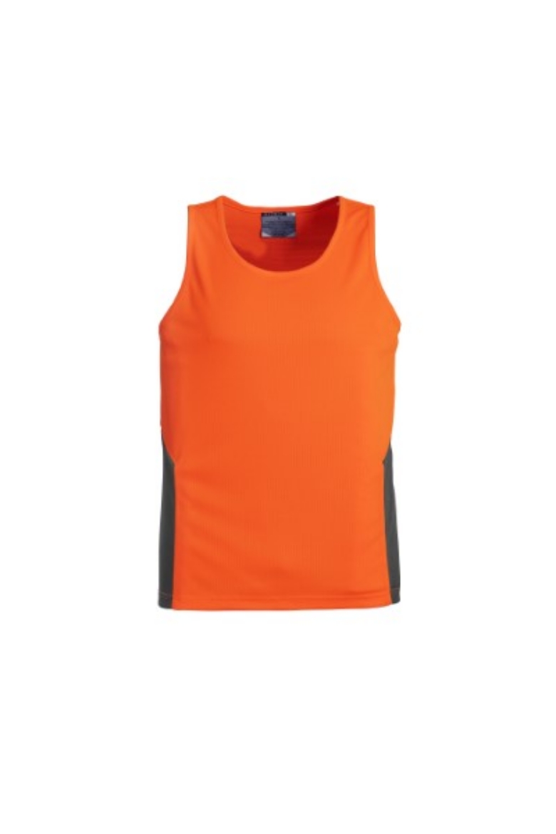 Picture of Syzmik Mens Squad Singlet 100% Polyester