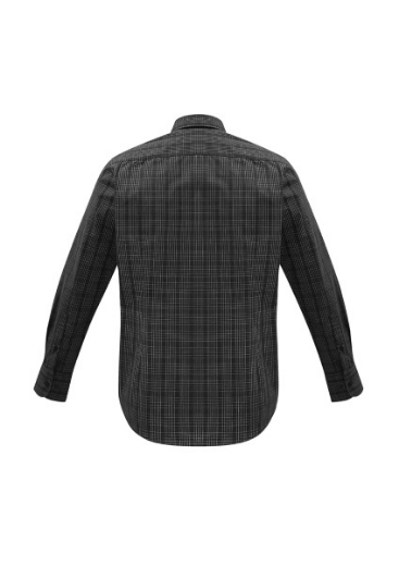 Picture of Biz Collection Mens Harper Shirt Long Sleeve Easy Care 65% Polyester 35% Cotton