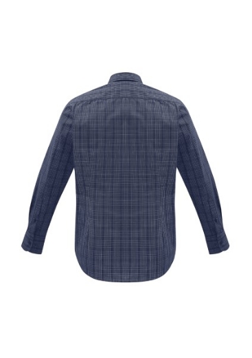 Picture of Biz Collection Mens Harper Shirt Long Sleeve Easy Care 65% Polyester 35% Cotton