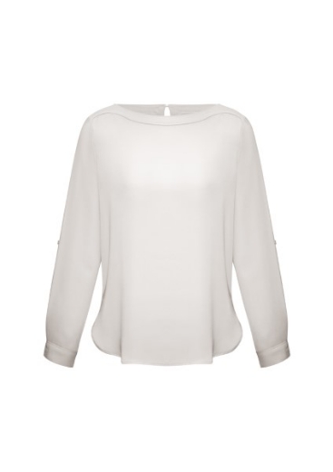 Picture of Biz Collection Ladies Madison Boatneck Blouse