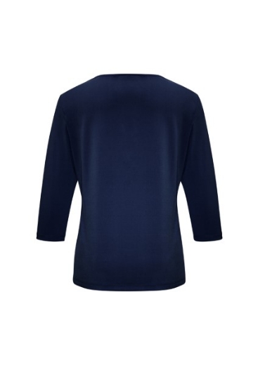Picture of Biz Collection Ladies Lana Top 3/4 Sleeve
