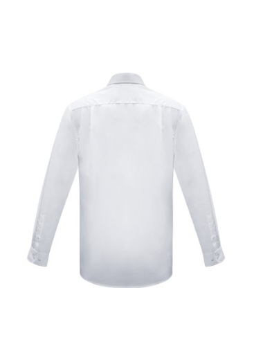 Picture of Biz Collection Mens Euro Shirt Long Sleeve Easy Care 65% Polyester 35% Cotton