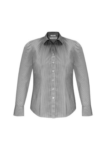 Picture of Biz Collection Ladies Euro Shirt Long Sleeve Easy Care 65% Polyester 35% Cotton
