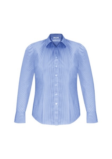 Picture of Biz Collection Ladies Euro Shirt Long Sleeve Easy Care 65% Polyester 35% Cotton