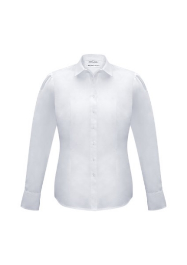 Picture of Biz Collection Ladies Euro Shirt Long Sleeve Easy Care 65% Polyester 35% Cotton