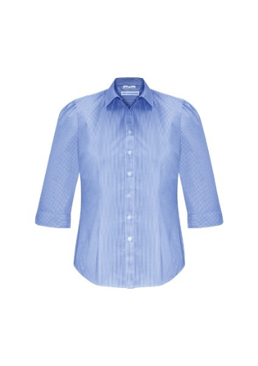 Picture of Biz Collection Ladies Euro Shirt 3/4 Sleeve Easy Care 65% Polyester 35% Cotton