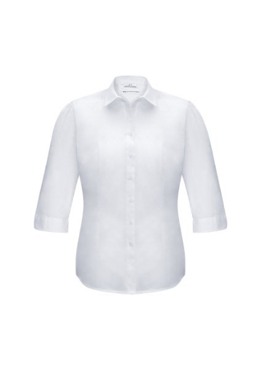 Picture of Biz Collection Ladies Euro Shirt 3/4 Sleeve Easy Care 65% Polyester 35% Cotton