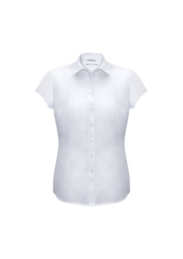 Picture of Biz Collection Ladies Euro Shirt Short Sleeve Easy Care 65% Polyester 35% Cotton