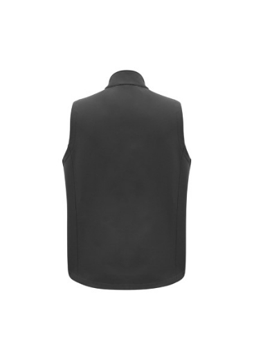 Picture of Biz Collection Mens Apex Lightweight Soft Shell Vest 100% polyester outer bonded fleece inner