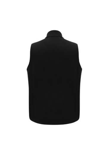 Picture of Biz Collection Mens Apex Lightweight Soft Shell Vest 100% polyester outer bonded fleece inner