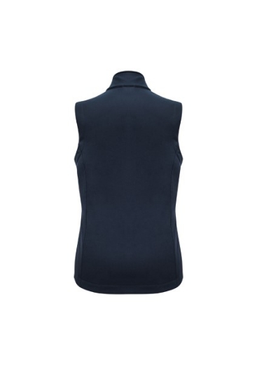Picture of Biz Collection Ladies Apex Lightweight Soft Shell Vest 100% polyester outer bonded fleece inner