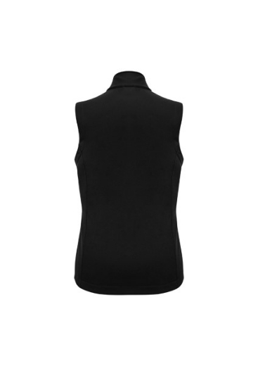 Picture of Biz Collection Ladies Apex Lightweight Soft Shell Vest 100% polyester outer bonded fleece inner