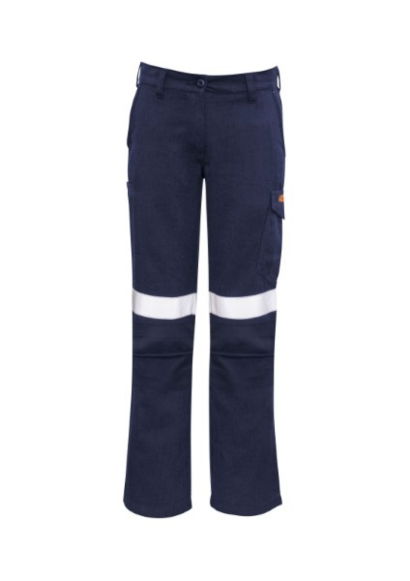 Picture of Syzmik Ladies Flame Resistant Cargo Pants with Reflective Tape Metatech HRC2