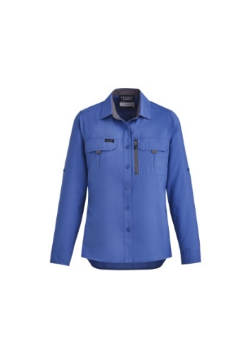 Picture of Syzmik Ladies Outdoor Shirt Polyester Ripstop Long Sleeve