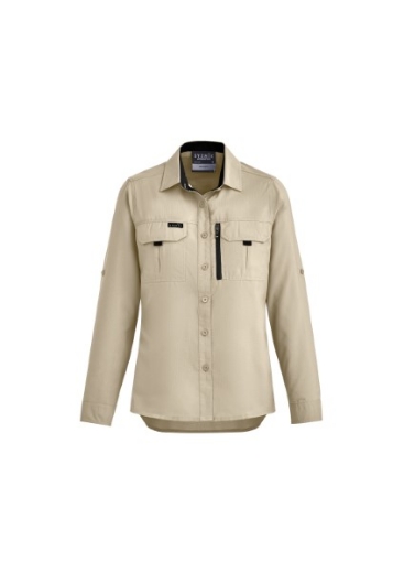 Picture of Syzmik Ladies Outdoor Shirt Polyester Ripstop Long Sleeve