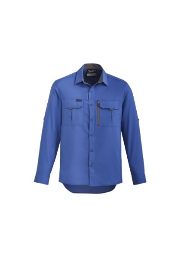 Picture of Syzmik Mens Outdoor Shirt Polyester Ripstop Long Sleeve