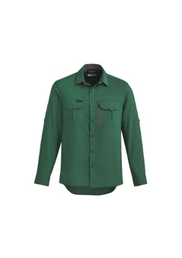 Picture of Syzmik Mens Outdoor Shirt Polyester Ripstop Long Sleeve