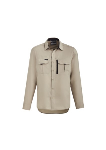 Picture of Syzmik Mens Outdoor Shirt Polyester Ripstop Long Sleeve