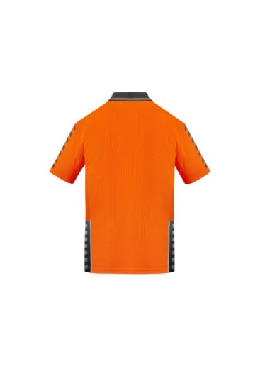 Picture of Syzmik Mens Komodo Polo Shirt 88% Polyester 12% Elastane Mesh Short Sleeve