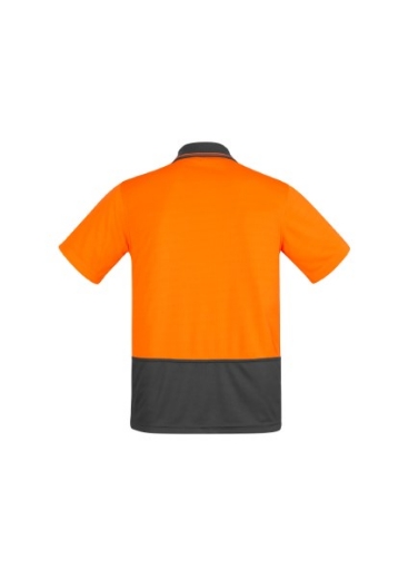 Picture of Syzmik Mens Comfort Back Polo Shirt Short Sleeve