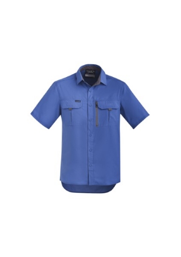 Picture of Syzmik Mens Outdoor Shirt Polyester Ripstop Short Sleeve