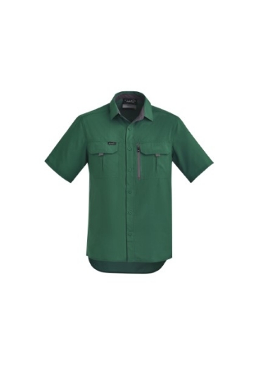 Picture of Syzmik Mens Outdoor Shirt Polyester Ripstop Short Sleeve