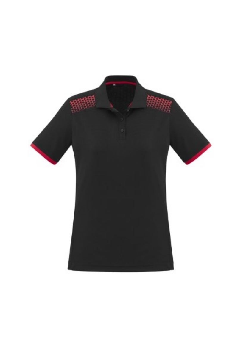 Picture of Biz Collection Ladies Galaxy Polo Shirt 100% Bizcool breathable polyester