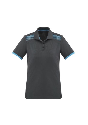Picture of Biz Collection Ladies Galaxy Polo Shirt 100% Bizcool breathable polyester