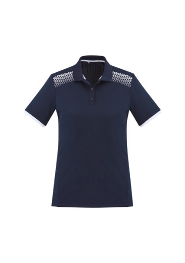 Picture of Biz Collection Ladies Galaxy Polo Shirt 100% Bizcool breathable polyester