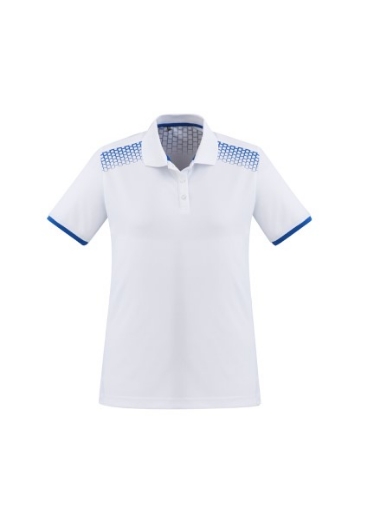 Picture of Biz Collection Ladies Galaxy Polo Shirt 100% Bizcool breathable polyester