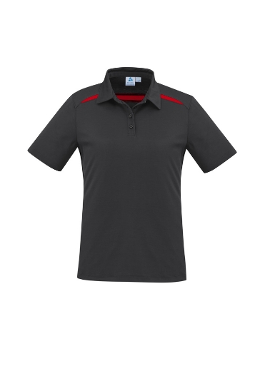 Picture of Biz Collection Ladies Sonar Polo Shirt 80% Bizcool polyester 20% Cotton Back