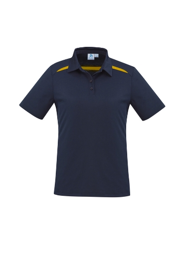 Picture of Biz Collection Ladies Sonar Polo Shirt 80% Bizcool polyester 20% Cotton Back